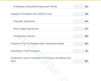 Freelancer Starter Kit | Digital Guide + 5 Checklists (PDF Download)